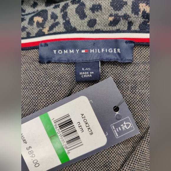 NWT Tommy Hilfiger cheetah print dress size L or S - Picture 4 of 4